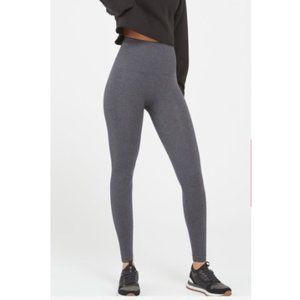 SPANX  Look At Me Now Seamless Leggings Charcoal S